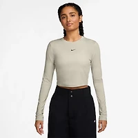 Nike Sportswear Women's Chill Knit Long Sleeve Cropped Top