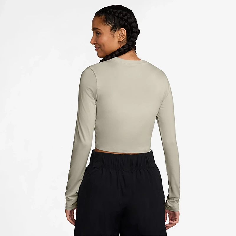 Nike Sportswear Women's Chill Knit Long Sleeve Cropped Top