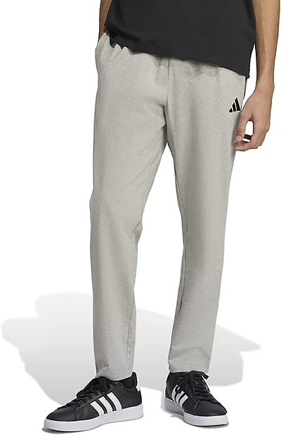 adidas Men's Essentials Linear Single Jersey Pants