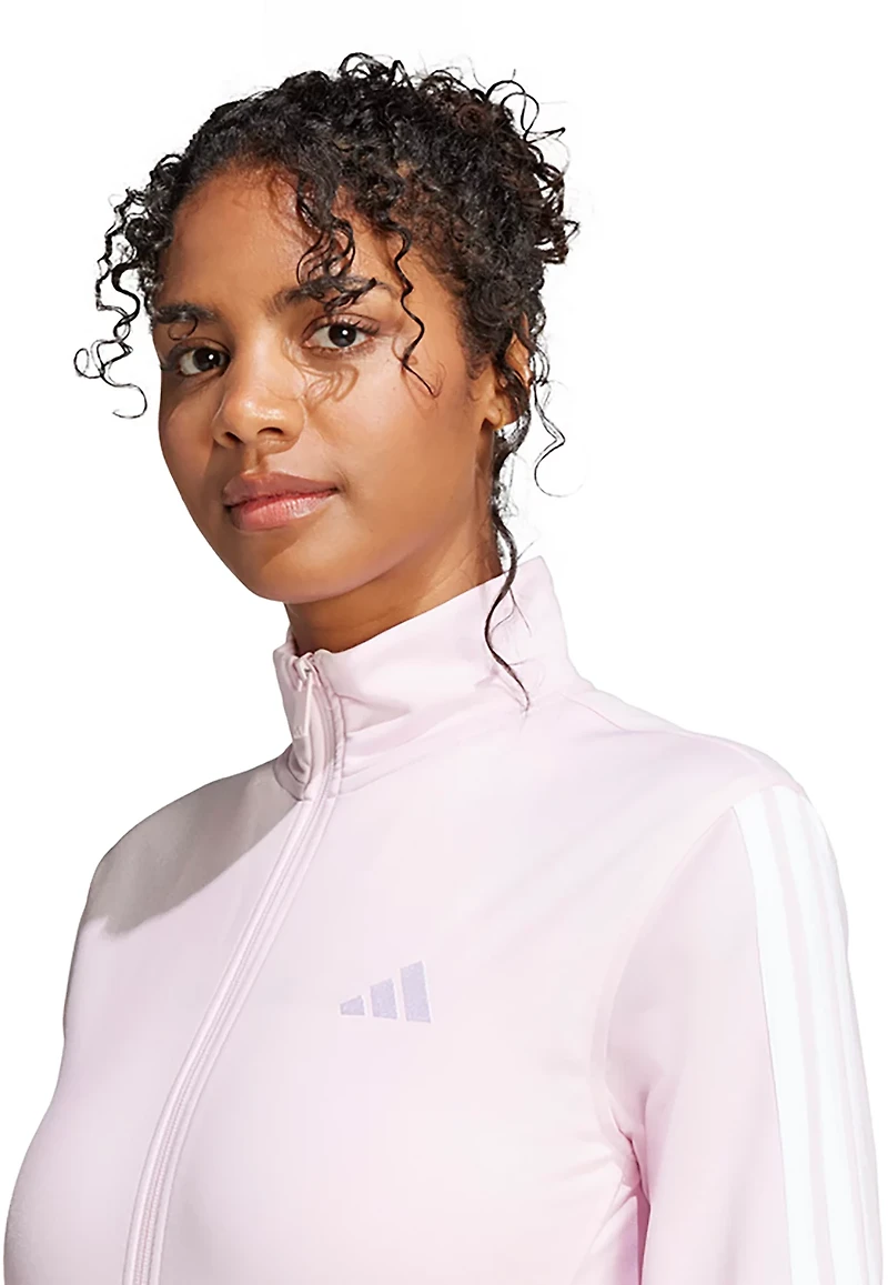 adidas Women's Tricot 3-Stripes Track Top