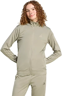 adidas Women's Tricot 3-Stripes Track Top