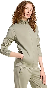 adidas Women's Tricot 3-Stripes Track Top