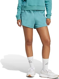 adidas Women's Small Logo French Terry Cargo Shorts 3