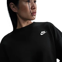 Nike Women's Sportswear Clube Fleece Loose Crew-Neck Sweatshirt