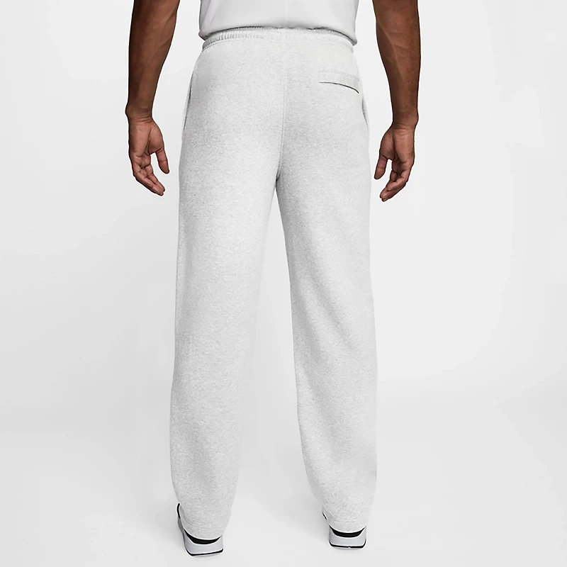 Nike Men's Club Open Hem Brushed Fleece Pants
