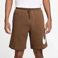 Nike Men's Club Brushed Fleece Graphic Shorts 7 in.