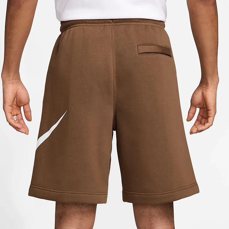 Nike Men's Club Brushed Fleece Graphic Shorts 7 in.