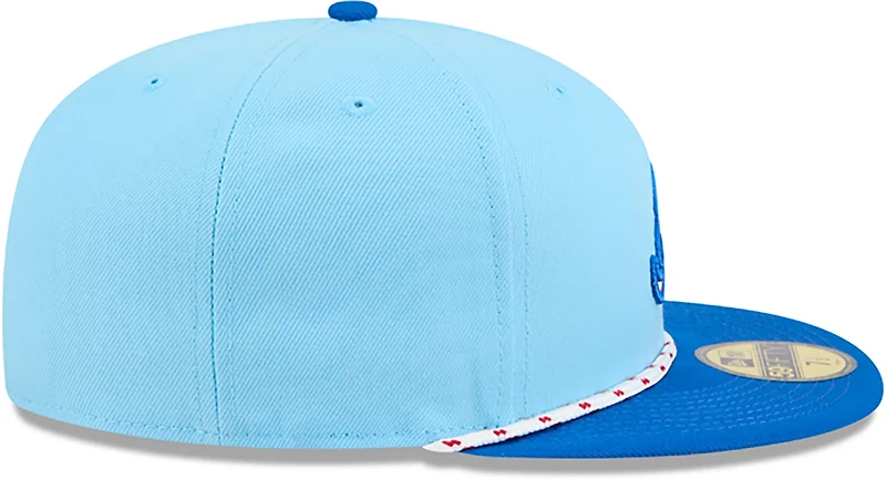 New Era Light Atlanta Braves 2025 Fourth of July 59FIFTY Fitted Hat