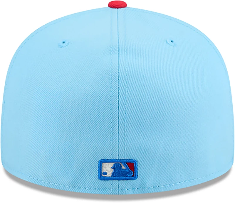 New Era Light Red Cincinnati Reds 2025 Fourth of July 59FIFTY Fitted Hat