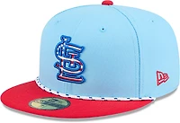 New Era Light Red St Louis Cardinals 2025 Fourth of July 59FIFTY Fitted Hat