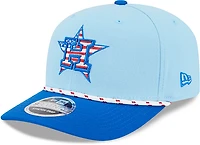 New Era Light Houston Astros 2025 Fourth of July 9SEVENTY Adjustable Hat