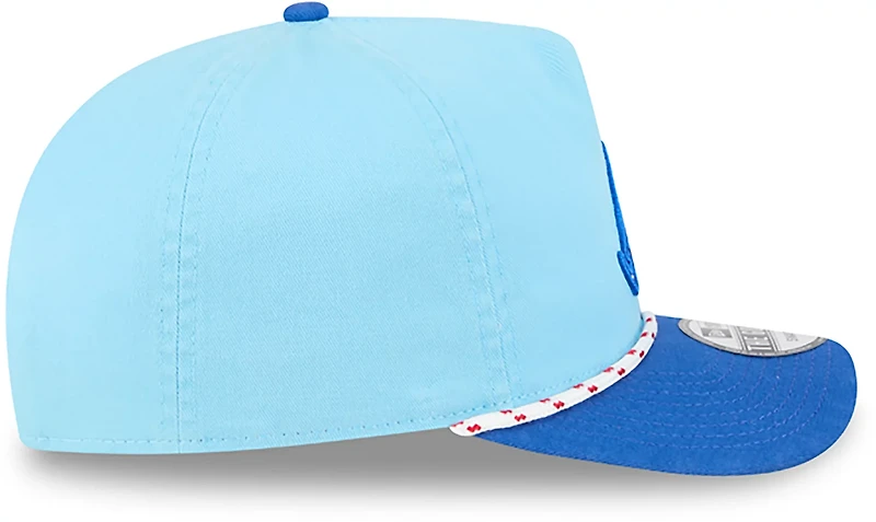 New Era Light Atlanta Braves 2025 Fourth of July Golfer Snapback Hat