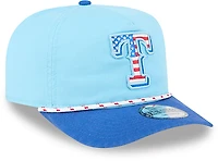 New Era Light Royal Texas Rangers 2025 Fourth of July Golfer Snapback Hat