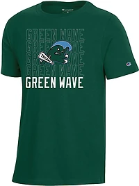 Champion Boys' Tulane Repeat Mascot T-shirt