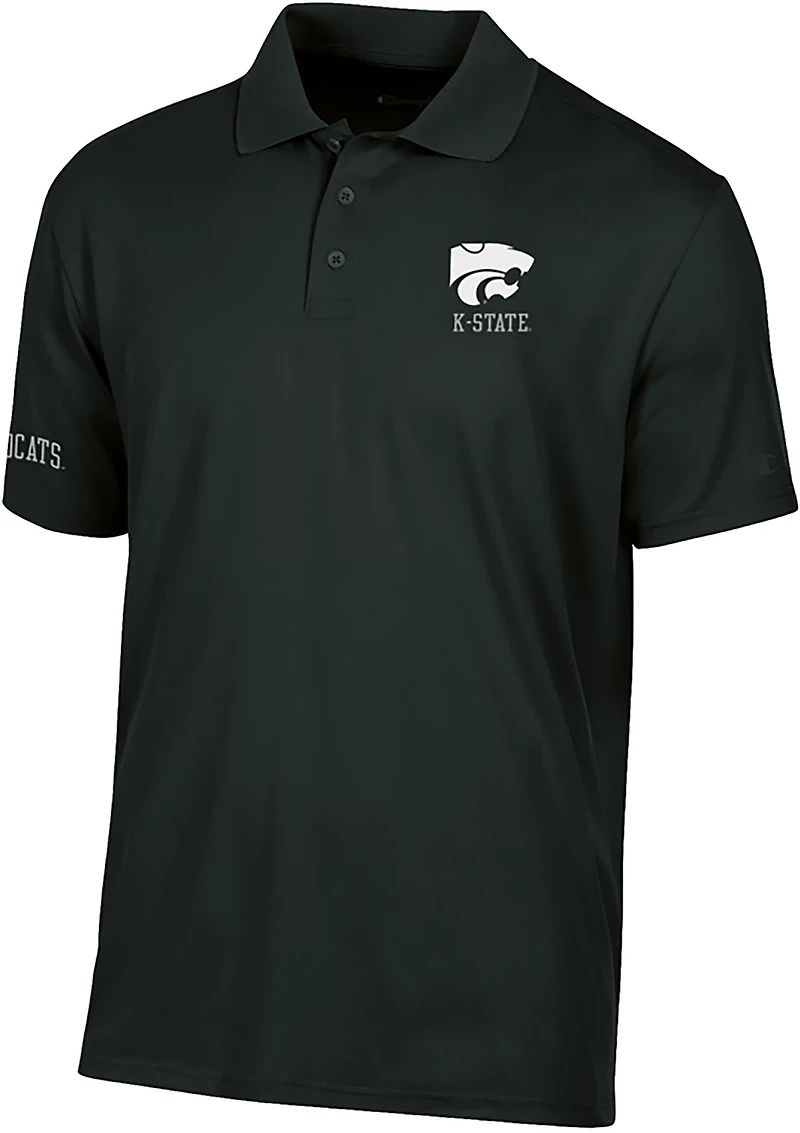 Champion Men's Kansas State Solid Polo Shirt