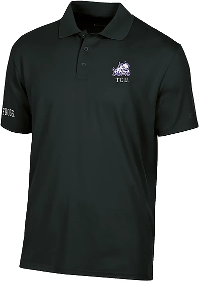 Champion Men's TCU Solid Polo Shirt