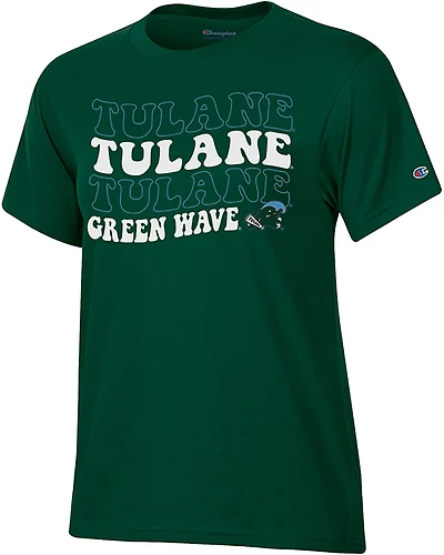 Champion Women's Tulane Retro School T-shirt