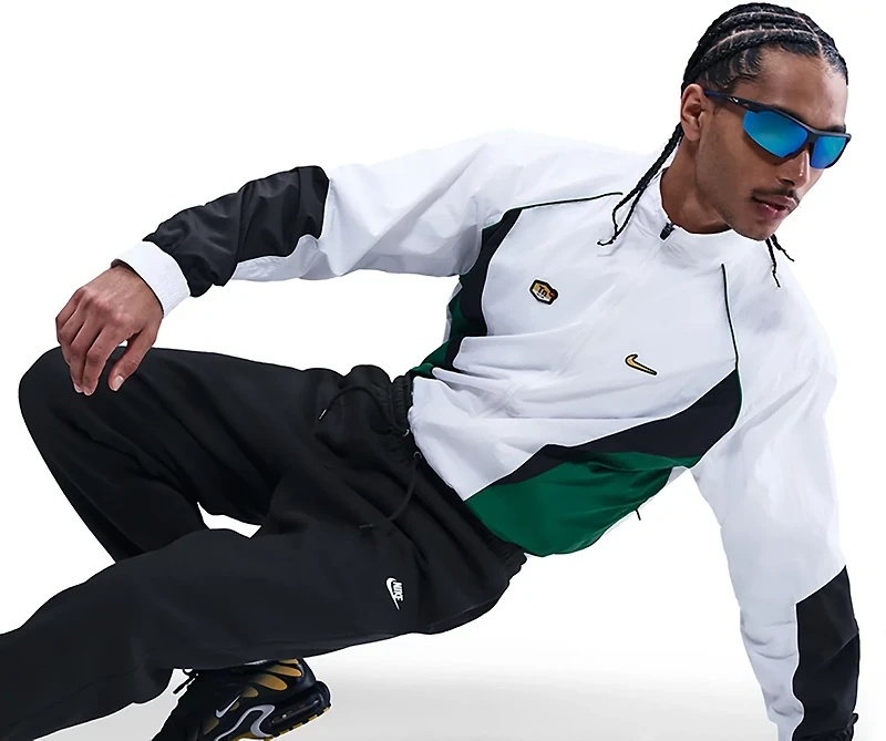 Nike Men's Club Cuffed Brushed Fleece Sweatpants