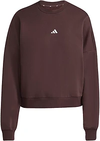 adidas Women's Essentials Small Logo Feel Cozy Sweatshirt