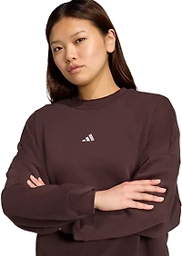 adidas Women's Essentials Small Logo Feel Cozy Sweatshirt