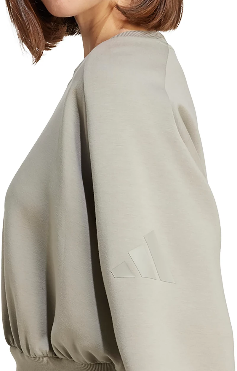 adidas Women's ALL SZN Soft Lux Loose Sweatshirt