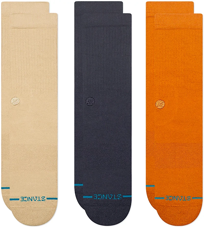 Stance Icon Crew Socks 3-Pack