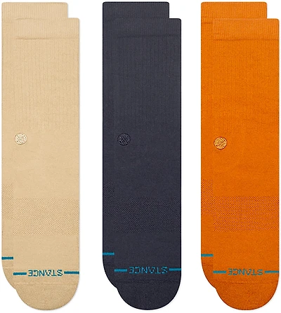 Stance Icon Crew Socks 3-Pack