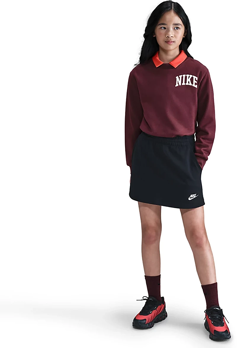 Nike Girls' Club FT Skirt
