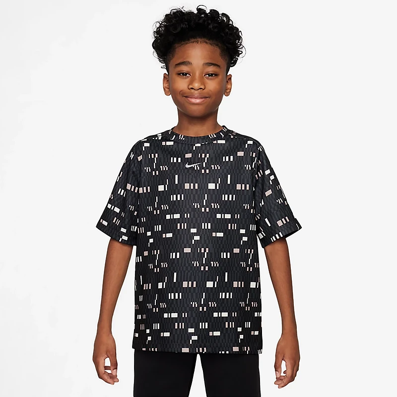 Nike Boys' Dri-FIT Multi Allover Print T-shirt