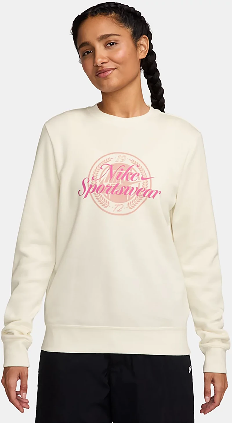 Nike Women's Sportswear Club Fleece Crew Sweatshirt