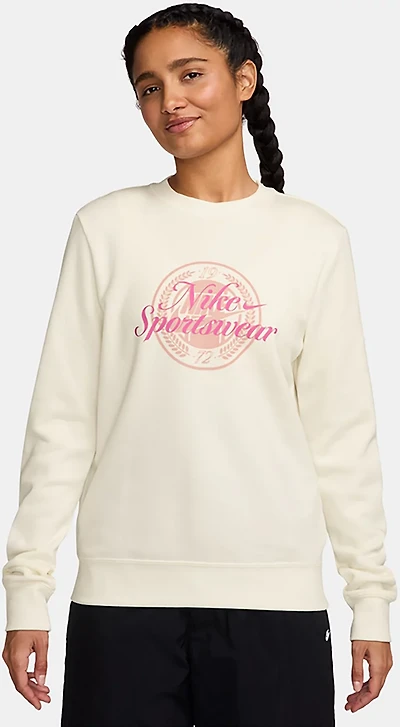 Nike Women's Sportswear Club Fleece Crew Sweatshirt