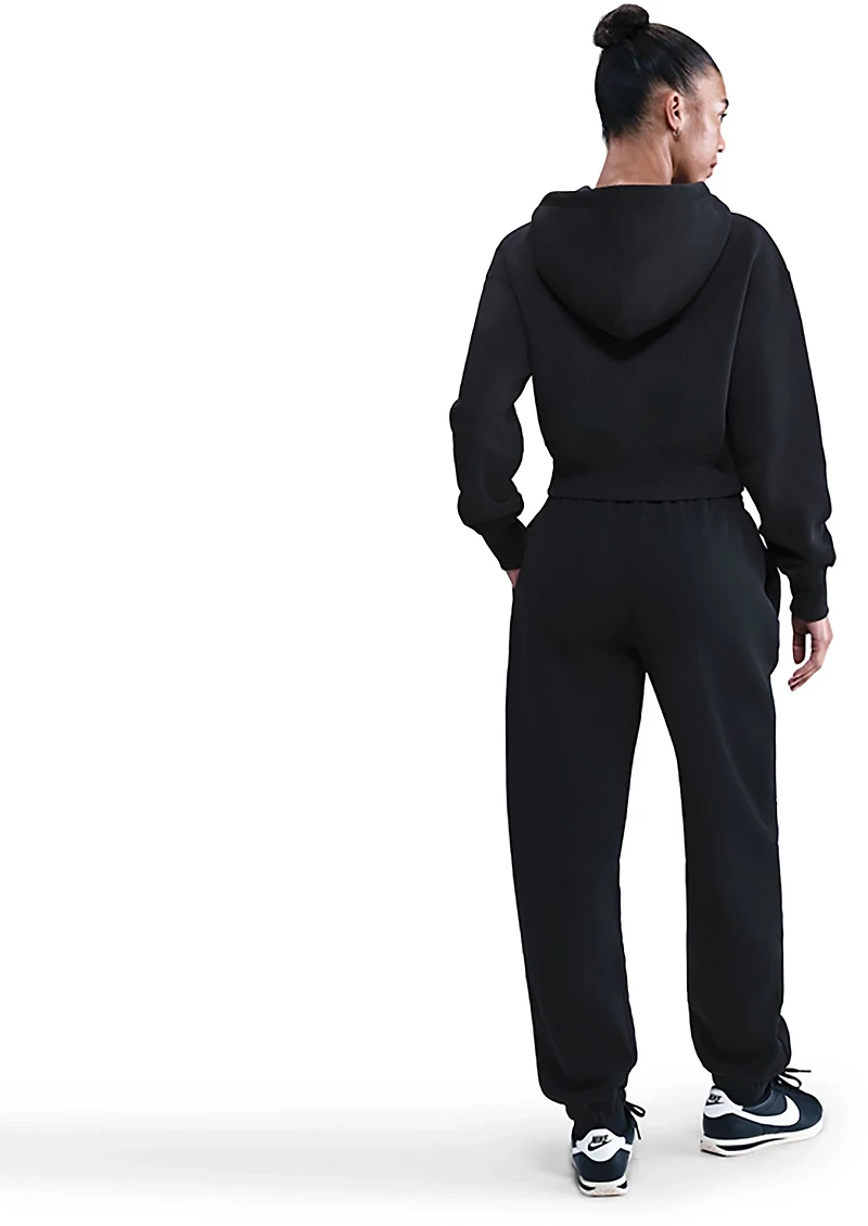 Nike Women's Sportswear Phoenix Fleece Loose Full Zip Crop Hoodie