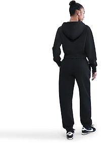 Nike Women's Sportswear Phoenix Fleece Loose Full Zip Crop Hoodie