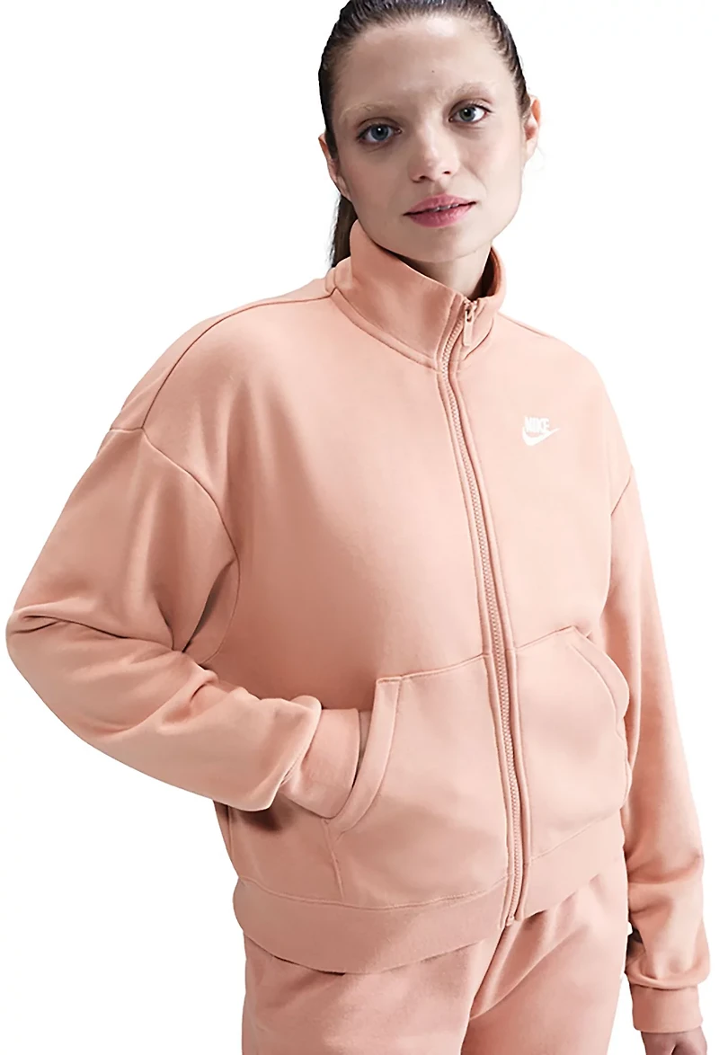 Nike Women's Sportswear Club Fleece Loose Track Jacket