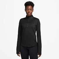 Nike Women's One Therma-Fit 1/2 Zip Mid Layer Top