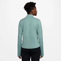Nike Women's One Therma-Fit 1/2 Zip Mid Layer Top