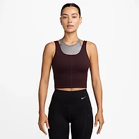 Nike Women's One Fitted Dri-FIT Cropped Tank Top