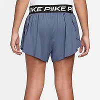 Nike Girls' Pro Dri-FIT 2 1 Knit Shorts 3