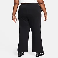 Nike Women's Sportswear Club Fleece Mid Rise Wide Leg Plus Sweatpants