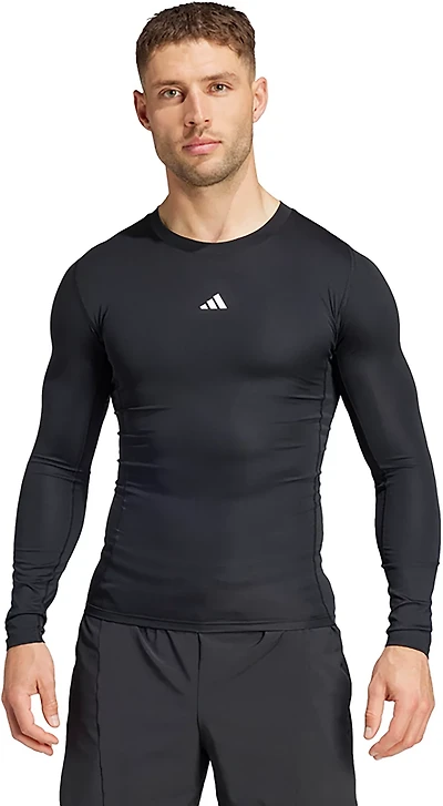 adidas Men's TECHFIT Compression Training Long Sleeve T-shirt