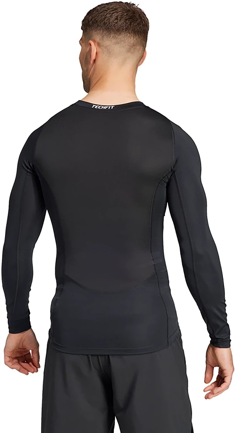 adidas Men's TECHFIT Compression Training Long Sleeve T-shirt