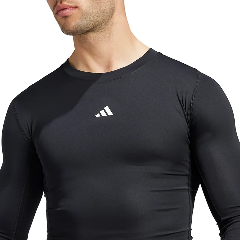 adidas Men's TECHFIT Compression Training Long Sleeve T-shirt