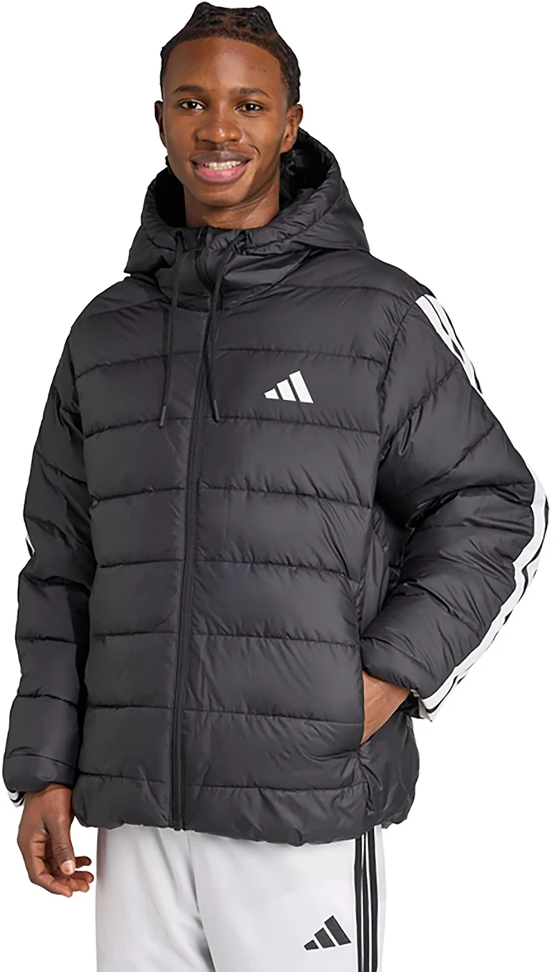 adidas Men's Essentials 3-Stripes Synthetic Down Jacket