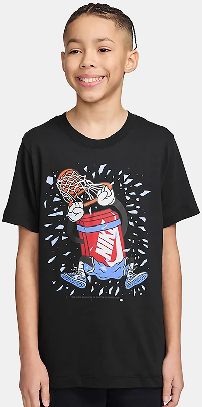 Nike Boys' Sportswear Boxy Dunk Short Sleeve T-shirt
