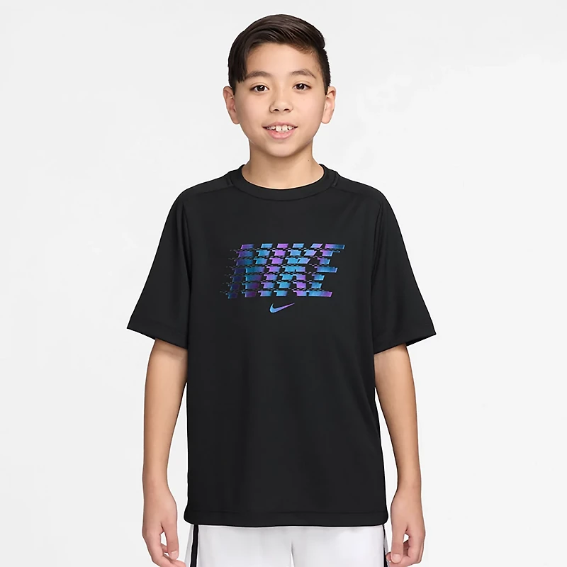 Nike Boys' Dri-FIT Multi Bold Short Sleeve T-shirt