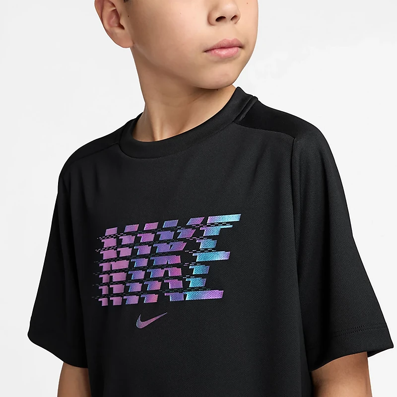 Nike Boys' Dri-FIT Multi Bold Short Sleeve T-shirt
