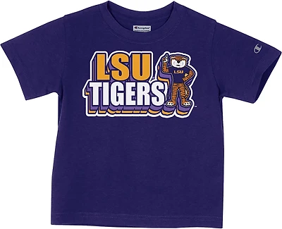 Champion Toddlers' Louisiana State University Tigers Mascot Short Sleeve Graphic T-shirt