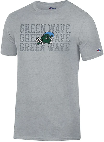 Champion Men's Tulane Stack Stadium T-shirt
