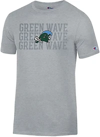 Champion Men's Tulane Stack Stadium T-shirt
