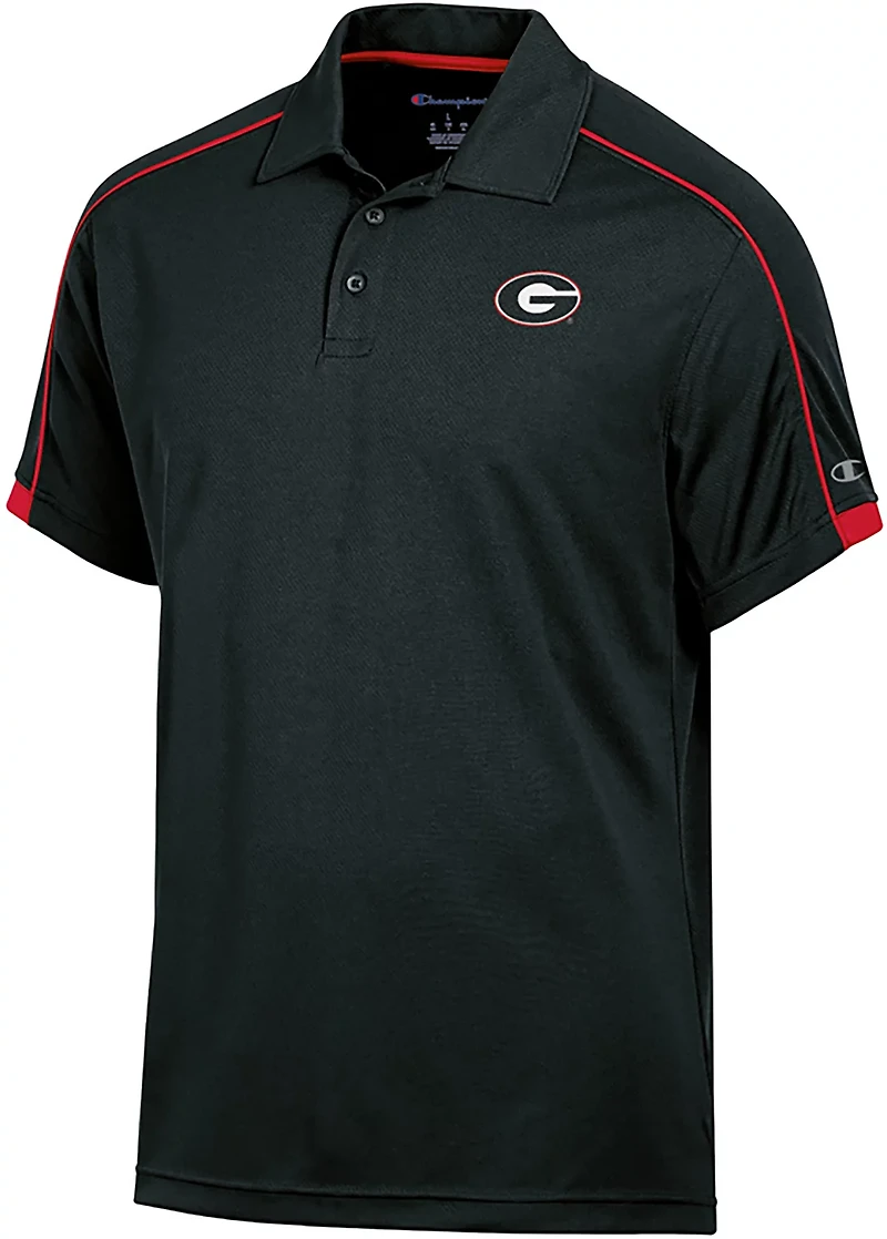 Champion Men's Georgia Diamond Polo Shirt